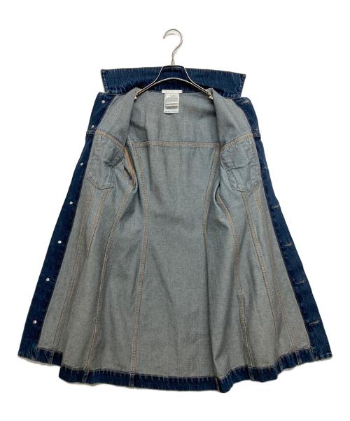 HELMUT LANG（ヘルムートラング）HELMUT LANG (ヘルムートラング) Denim Shirt Dress/デニムコート インディゴ サイズ:SIZE Sの古着・服飾アイテム