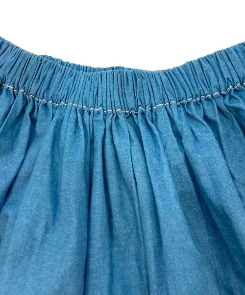 tricot COMME des GARCONS（トリココムデギャルソン）tricot COMME des GARCONS (トリココムデギャルソン) フレアスカート ブルー サイズ:-の古着・服飾アイテム