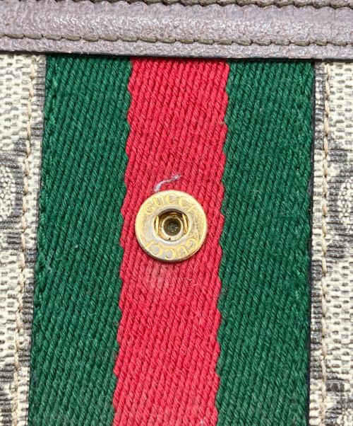 GUCCI（グッチ）GUCCI (グッチ) GG コンチネンタルウォレット ブラウン サイズ:実寸サイズをご参照下さい。の古着・服飾アイテム
