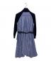 sacai (サカイ) ドッキングワンピース SCW-044 ネイビー×ブルー サイズ:SIZE1：23000円