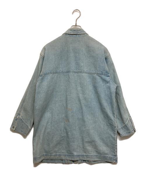 LAUREN RALPH LAUREN（ローレンラルフローレン）LAUREN RALPH LAUREN (ローレンラルフローレン) デニムファイヤーマンジャケット インディゴ サイズ:SIZE Mの古着・服飾アイテム