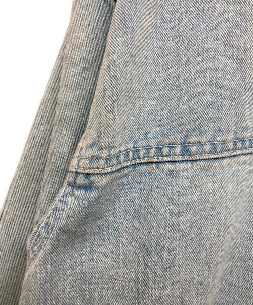 LAUREN RALPH LAUREN（ローレンラルフローレン）LAUREN RALPH LAUREN (ローレンラルフローレン) デニムファイヤーマンジャケット インディゴ サイズ:SIZE Mの古着・服飾アイテム