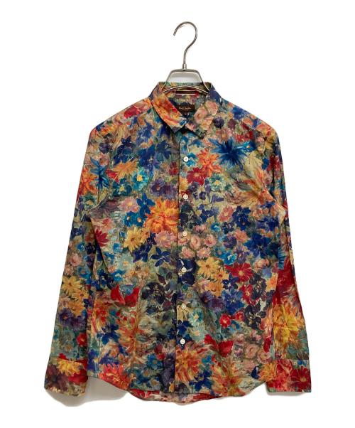 PAUL SMITH（ポールスミス）PAUL SMITH (ポールスミス) フラワープリントシャツ マルチカラー サイズ:SIZE Sの古着・服飾アイテム