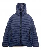 STONE ISLANDストーンアイランド）の古着「GARMENT DYED MICRO YARN DOWN JACKET」｜ネイビー