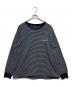 OPTSTUFF（オプトスタフ）の古着「DRAWSTRING BORDER T-SHIRT」｜ホワイト×ネイビー