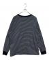 OPTSTUFF (オプトスタフ) DRAWSTRING BORDER T-SHIRT ホワイト×ネイビー サイズ:SIZE M：11000円