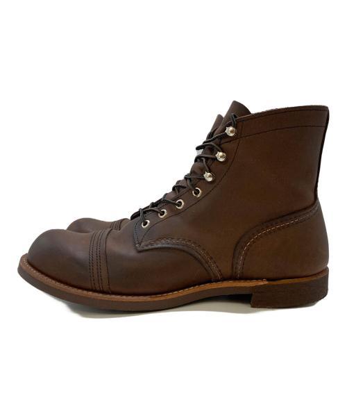 RED WING（レッドウィング）RED WING (レッドウィング) Iron Ranger アイアンレンジャー ブラウン サイズ:SIZE10 1/2 Dの古着・服飾アイテム