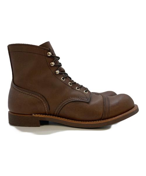 RED WING（レッドウィング）RED WING (レッドウィング) Iron Ranger アイアンレンジャー ブラウン サイズ:SIZE10 1/2 Dの古着・服飾アイテム