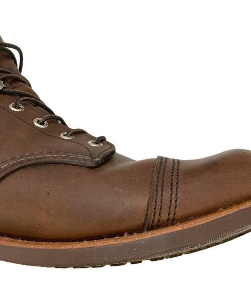 RED WING（レッドウィング）RED WING (レッドウィング) Iron Ranger アイアンレンジャー ブラウン サイズ:SIZE10 1/2 Dの古着・服飾アイテム
