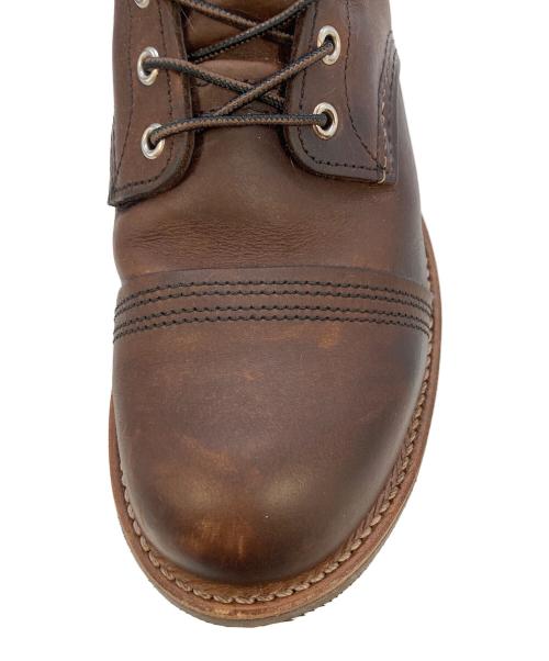 RED WING（レッドウィング）RED WING (レッドウィング) Iron Ranger アイアンレンジャー ブラウン サイズ:SIZE10 1/2 Dの古着・服飾アイテム
