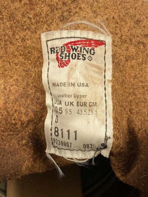 RED WING（レッドウィング）RED WING (レッドウィング) Iron Ranger アイアンレンジャー ブラウン サイズ:SIZE10 1/2 Dの古着・服飾アイテム