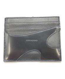 Ferragamo（フェラガモ）の古着「カードケース」｜ブラック