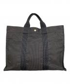 HERMESエルメス）の古着「エールラインMM/ハンドバッグ」｜グレー