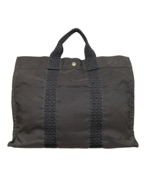 HERMES（エルメス）HERMES (エルメス) エールラインMM/ハンドバッグ グレーの古着・服飾アイテム
