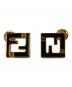 FENDI（フェンディ）の古着「フォーエバー フェンディ ピアス」｜ゴールド×ブラック
