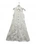 MM6 Maison Margiela（エムエムシックスメゾンマルジェラ）の古着「ホワイトデニムワンピース」｜ホワイト
