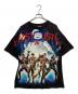 WILD OATS（ワイルド オーツ）の古着「フルプリントTシャツ」｜ブラック