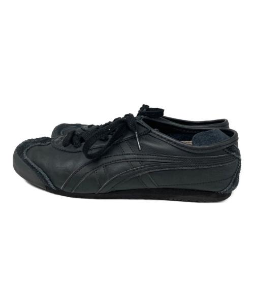 Onitsuka Tiger（オニツカタイガー）Onitsuka Tiger (オニツカタイガー) MEXICO 66　スニーカー ブラック サイズ:24cm/US6/UK5.5の古着・服飾アイテム