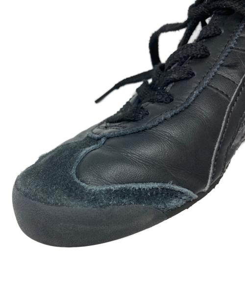 Onitsuka Tiger（オニツカタイガー）Onitsuka Tiger (オニツカタイガー) MEXICO 66　スニーカー ブラック サイズ:24cm/US6/UK5.5の古着・服飾アイテム