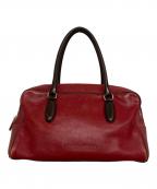 MIU MIUミュウミュウ）の古着「archive leather mini boston」｜レッド