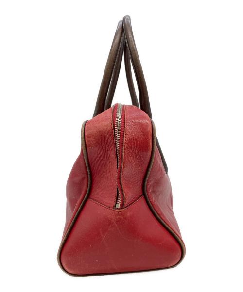 MIU MIU（ミュウミュウ）MIU MIU (ミュウミュウ) archive leather mini boston レッドの古着・服飾アイテム