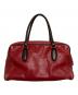 MIU MIU (ミュウミュウ) archive leather mini boston レッド：40000円