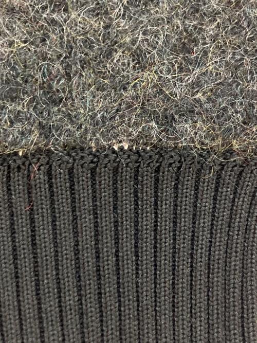 Y-3（ワイスリー）Y-3 (ワイスリー) U CH1 CAMO KNIT CREW SWEATER　HB3331 ブラック×カーキ サイズ:SIZE Lの古着・服飾アイテム