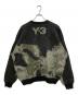 Y-3 (ワイスリー) U CH1 CAMO KNIT CREW SWEATER　HB3331 ブラック×カーキ サイズ:SIZE L：17000円