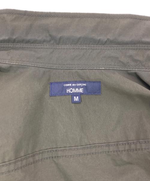 COMME des GARCONS HOMME（コムデギャルソン オム）COMME des GARCONS HOMME (コムデギャルソン オム) Nylon Tussah S/S SHIRT カーキ サイズ:SIZE Mの古着・服飾アイテム