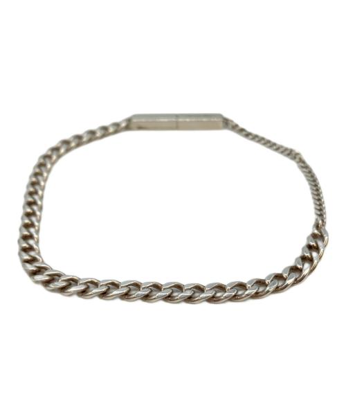 BOTTEGA VENETA（ボッテガベネタ）BOTTEGA VENETA (ボッテガベネタ) チェーンIDブレスレット シルバー サイズ:実寸サイズをご参照下さい。の古着・服飾アイテム