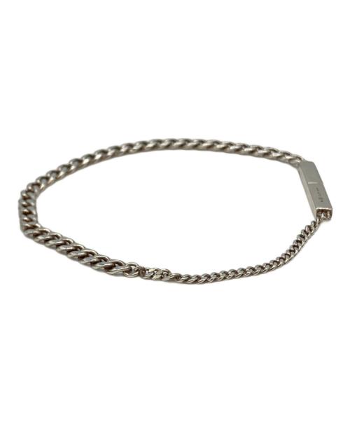 BOTTEGA VENETA（ボッテガベネタ）BOTTEGA VENETA (ボッテガベネタ) チェーンIDブレスレット シルバー サイズ:実寸サイズをご参照下さい。の古着・服飾アイテム