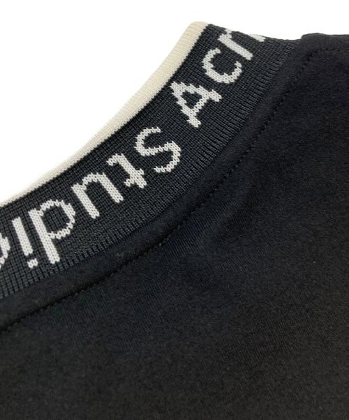 Acne studios（アクネ ストゥディオズ）Acne studios (アクネ ストゥディオズ) EXTORR LOGO T-SHIRT ブラック サイズ:SIZE XSの古着・服飾アイテム