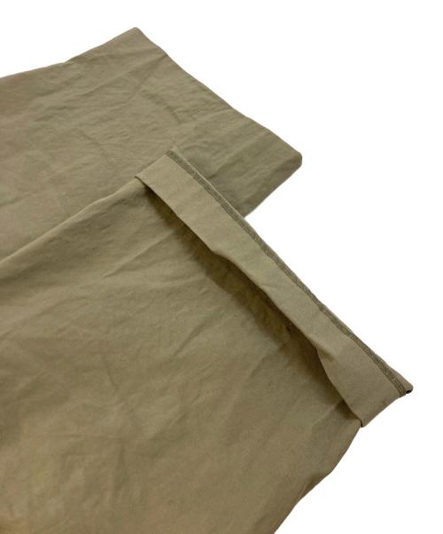 MUSE de Deuxieme Classe（ミューズ ドゥーズィエム クラス）MUSE de Deuxieme Classe (ミューズ ドゥーズィエム クラス) STRETCH TWILL タックパンツ ベージュ サイズ:SIZE34の古着・服飾アイテム