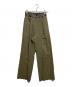 MUSE de Deuxieme Classe（ミューズ ドゥーズィエム クラス）の古着「STRETCH TWILL タックパンツ」｜ベージュ