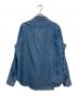 Frank&Eileen (フランクアンドアイリーン) ストーンウォッシュインディゴデニムシャツ インディゴ サイズ:SIZE XS：7000円