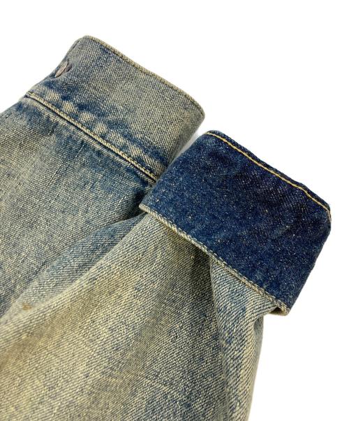 BONNY WOVEN（ボニーウーブン）BONNY WOVEN (ボニーウーブン) BIG T BACK DENIM JK/ビッグTバックデニムジャケット インディゴ サイズ:SIZE Freeの古着・服飾アイテム