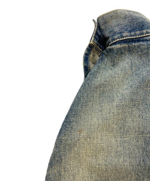 BONNY WOVEN（ボニーウーブン）BONNY WOVEN (ボニーウーブン) BIG T BACK DENIM JK/ビッグTバックデニムジャケット インディゴ サイズ:SIZE Freeの古着・服飾アイテム