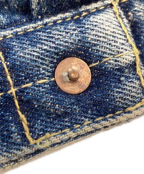 BONNY WOVEN（ボニーウーブン）BONNY WOVEN (ボニーウーブン) BIG T BACK DENIM JK/ビッグTバックデニムジャケット インディゴ サイズ:SIZE Freeの古着・服飾アイテム