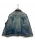 BONNY WOVEN (ボニーウーブン) BIG T BACK DENIM JK/ビッグTバックデニムジャケット インディゴ サイズ:SIZE Free：20000円