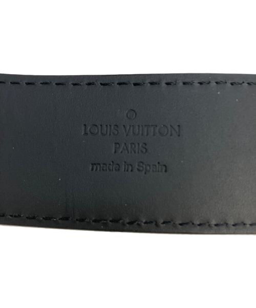 LOUIS VUITTON（ルイ ヴィトン）LOUIS VUITTON (ルイ ヴィトン) サンチュール LVイニシャル ブラック サイズ:85/34の古着・服飾アイテム