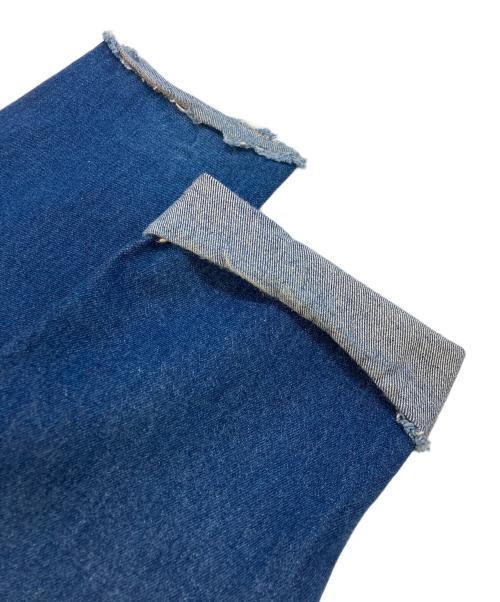 MM6 Maison Margiela（エムエムシックスメゾンマルジェラ）MM6 Maison Margiela (エムエムシックスメゾンマルジェラ) コントラストパネル スキニージーンズ インディゴ サイズ:SIZE44の古着・服飾アイテム