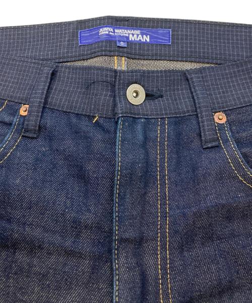 COMME des GARCONS JUNYA WATANABE MAN（コムデギャルソンジュンヤワタナベマン）COMME des GARCONS JUNYA WATANABE MAN (コム デ ギャルソン ジュンヤ ワタナベ マン) デニムパンツ インディゴ サイズ:SIZE Sの古着・服飾アイテム