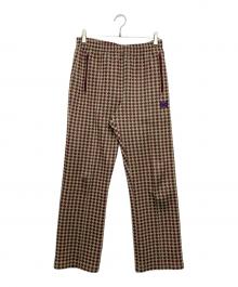 Needles（ニードルズ）の古着「Poly Jacquard Track Pant」｜ブラウン