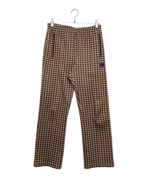 Needles（ニードルズ）Needles (ニードルズ) Poly Jacquard Track Pant ブラウン サイズ:SIZE Mの古着・服飾アイテム