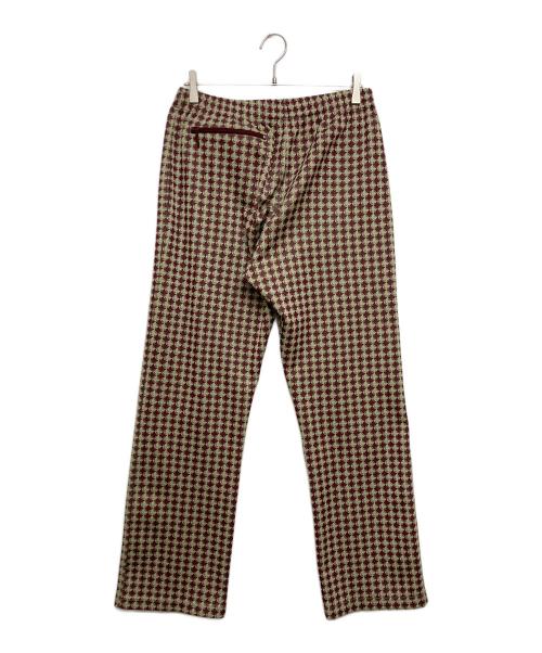 Needles（ニードルズ）Needles (ニードルズ) Poly Jacquard Track Pant ブラウン サイズ:SIZE Mの古着・服飾アイテム