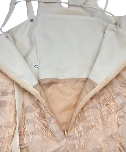 UNITED ARROWS（ユナイテッドアローズ）UNITED ARROWS (ユナイテッドアローズ) シューティングジャガードワンピース イエロー サイズ:SIZE2の古着・服飾アイテム