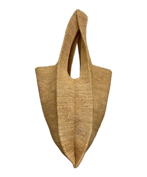 seya.（セヤ）seya. (セヤ) RAFFIA SHOPPING BAG/ラフィアトートバッグ ブラウンの古着・服飾アイテム