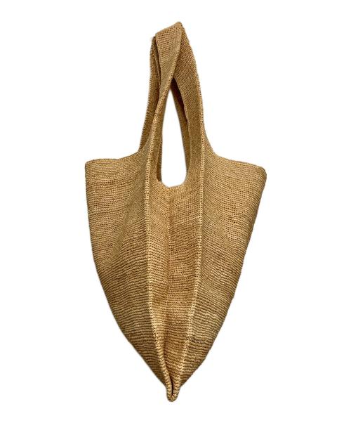 seya.（セヤ）seya. (セヤ) RAFFIA SHOPPING BAG/ラフィアトートバッグ ブラウンの古着・服飾アイテム