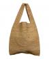 seya. (セヤ) RAFFIA SHOPPING BAG/ラフィアトートバッグ ブラウン：25000円