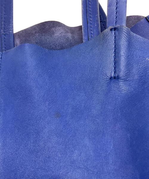CELINE（セリーヌ）CELINE (セリーヌ) バイカラートートバッグ ネイビー×ブラウン サイズ:実寸サイズをご参照下さい。の古着・服飾アイテム